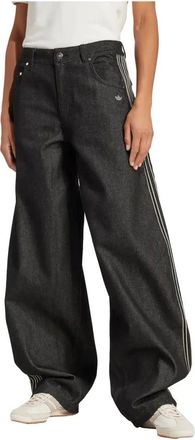 adidas Premium Essentials Denim Pant - female - Adidas - Skateboarding - Black - W26 L32 - Sport