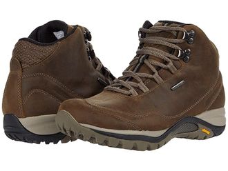 Merrell Siren Traveller 3 Mid Waterproof Womens Shoes Brindle/Boulder : 5 W, Leather/Textile