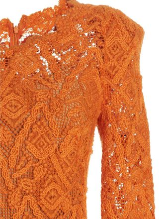 Ermanno Scervino Wool Midi Womens Dress