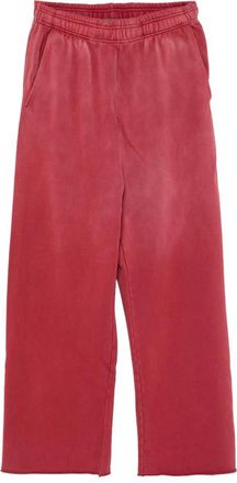 Entire studios Faded-wash Raw-cut Track Pants