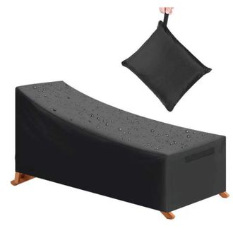 OEM Funda Protectora Impermeable, Cortavientos, Resistente A Los Rayos Uv Y Al Sol, Fabricada En Tejido Oxford 210d, Para Tumbona (210 X 75 X 40/80 Cm) - 
