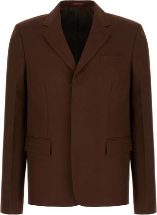 Gucci Blazer - Heren - Blazers - Bruin - M - Jassen