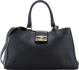 Celine Appoline Handbag Calfskin Medium satchel - Zwart
