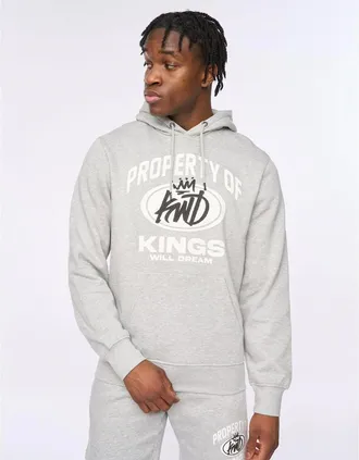 Kings Will Dream Mens Overhead Hoody - Grey - Size: 42