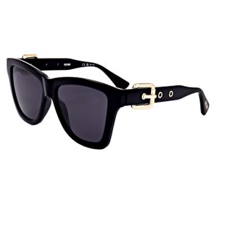 Moschino Womens 54mm Black Sunglasses
