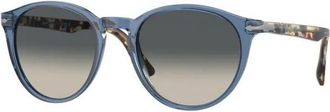 Persol Authentieke stijlvolle brillen met eersteklas service - Heren - Zonnebrillen - Blauw - 52 MM - Accessoires