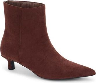 Matisse Footwear Genesis Kitten Heel Bootie in Choco at Nordstrom, Size 7