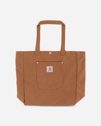 Carhartt Work in Progress Bay Tote Bag Hamilton Brown
