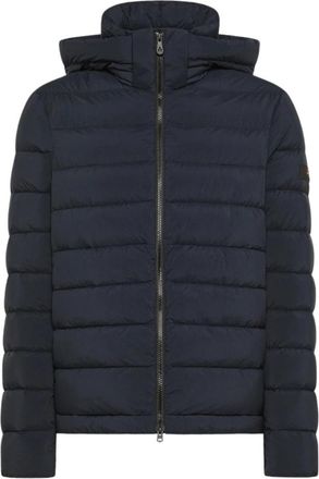 Peuterey Boggs 04 Donkerblauwe Jas - Heren - Winterjassen - Blauw - S - Jassen