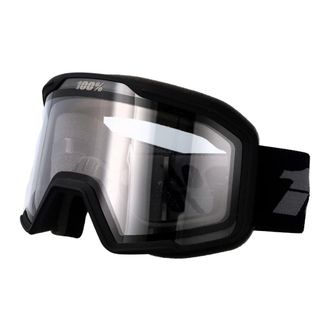 100% Hats & Gloves, unisex, Black, ONE SIZE, Valnor Goggle