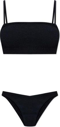 Hunza G Badmode, Dames, Zwart, ONE Size, Gigi Underband Bikini