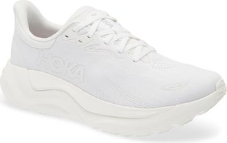 Hoka One One Arahi 8 Running Shoe in White /White at Nordstrom, Size 10.5