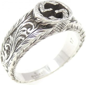 Gucci Silver Silver 925 Band Ring (Pre-Owned)