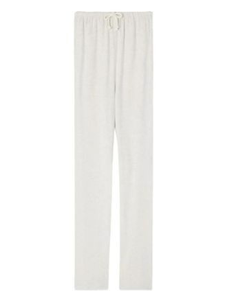 American Vintage Ypawood drawstring track pants - Neutrals