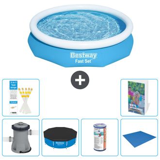 Bestway Piscina Bestway Fast Set Redonda - 305x66 Cm - 7-piezas S341