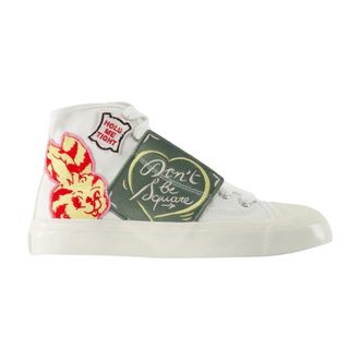 Kenzo Sneakers, female, Multicolor, Size: 10 US Hoshi High Top Vulcanized Sneakers