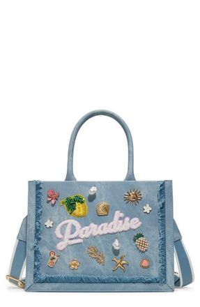 Aldo Paradise Denim Tote at Nordstrom