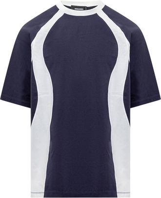 Dsquared2 Blue Crew Neck T-Shirt