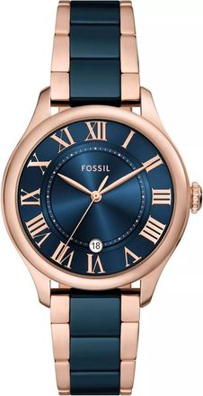 Fossil Womens Gilmore Blue Dial Watch