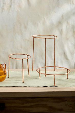 Terrain Tripod Plant Stand, Copper
