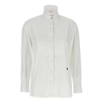 Alexander McQueen Tuxedo Shirt - female - Alexander McQueen - Shirts - White - XS - Blouses & Shirts