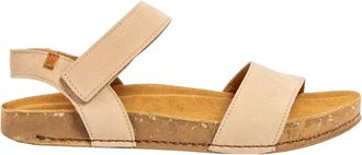 El Naturalista Balance Sandaal - Dames - Schoenen - Beige - Maat: 38 EU Leer