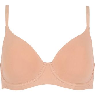 Huit Coton Bio Underwire Bra in Blush at Nordstrom, Size 32D