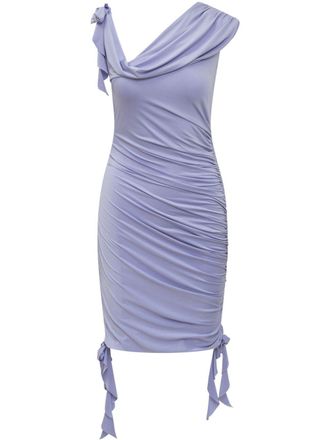De La Vali Eclair dress - women - Spandex/Elastane/Polyester - 12 - Purple