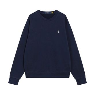 Polo Ralph Lauren Sweatshirts, male, Blue, Size: M Long Sleeve Sweatshirt