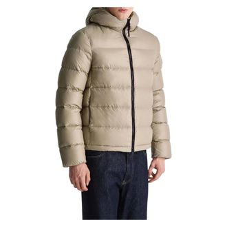 Peuterey Gewatteerde jas - Heren - Jassen - Beige - Maat: L Polyamide