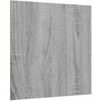 vidaXL Paneles Decorativos 50 Pcs Gris Sonoma 30 X 30 X 0.27 Cm Vidaxl