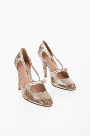 Maison Margiela Decollet&eacute; In Lurex Effetto Vintage Con Cut-out taglia 35