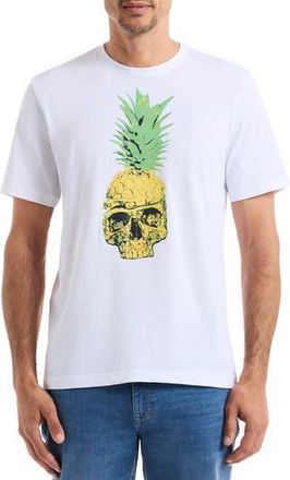 Robert Graham Island Skull Graphic T-Shirt in White at Nordstrom Rack, Size X-Large