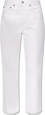 Re/Done Levis - Dames - Regular Fit Jeans - Wit - W31 - Katoen - Jeans