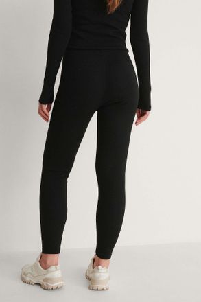 NA-KD Womens Tights, Black, 18 UK