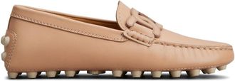 Tod's Gommino Bubble loafers - women - Leather - 38.5 - Neutrals