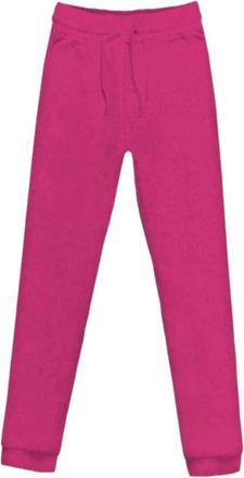 MC2 Saint Barth Jogger sweatpants met enkel elastiek - Dames - Sweatpants - Roze - M - Katoen - Broeken