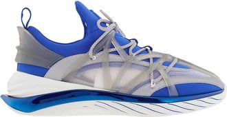 Jimmy Choo London Mens Ultraviolet Mix Cosmos/M Low-Top Trainers