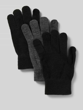 Pieces Handschuhe mit Smartphone Touch im 3er-Pack Modell NEW BUDDY in Black, Gr&ouml;&szlig;e 1