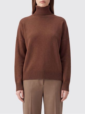Brunello Cucinelli 100% Cashmere Long-Sleeved Turtleneck Jumper with Ribbed Trim