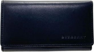 Burberry Pre-owned Accessories, male, Black, Size: ONE SIZE Pre-owned Keycase
