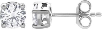 Grown Brilliance 14KT White Gold 0.80 Carat Lab Grown Diamond Stud Earrings for Women