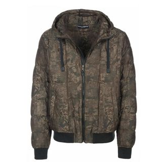 Dolce & Gabbana Donsjas - Heren - Jassen - Groen - Maat: S