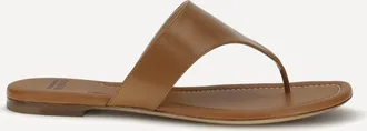 Francesco Russo Leather Sandals Female 39