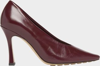 Bottega Veneta Leather Stiletto Sporty Pumps