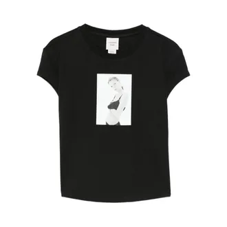 Calvin Klein T Shirt Nero-Donna
