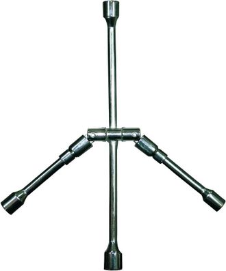 OEM Llave De Carraca Plegable De 17/19/21/23 Mm, Met&aacute;lica, Gris