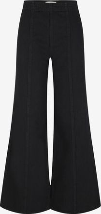 Ulla Johnson Weite Jeans aus Baumwolle und Denim Bianca