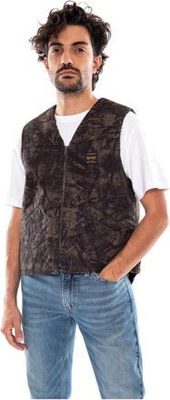 Levi's Saratoga Vest - Heren - Bodywarmers - Groen - L - Jassen