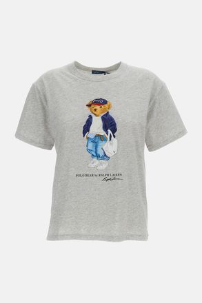 Polo Ralph Lauren Maglietta A Maniche Corte Con Stampa